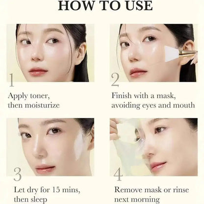 Turmeric Deep Collagen Mask - Skincare.needs.