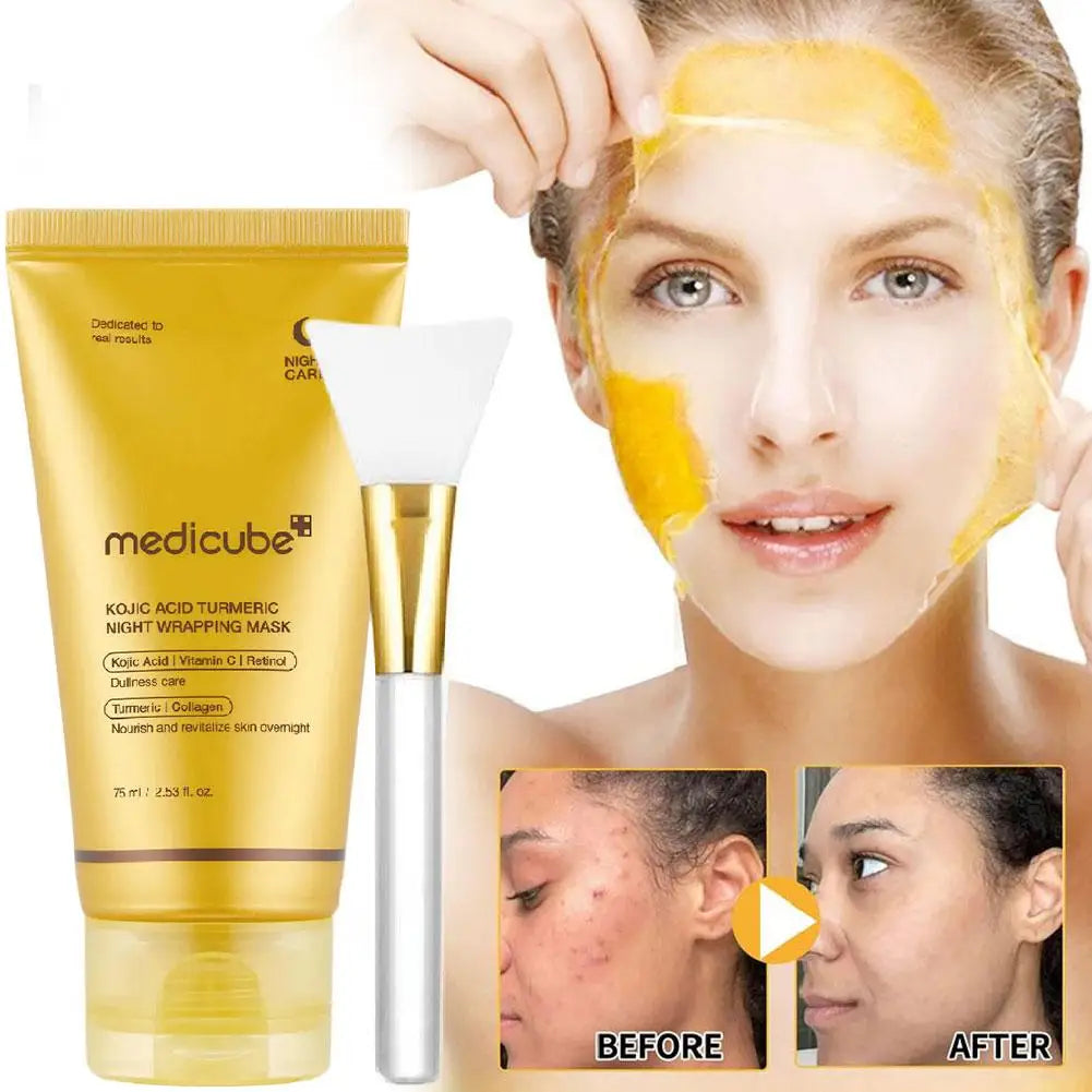 Turmeric Deep Collagen Mask - Skincare.needs.