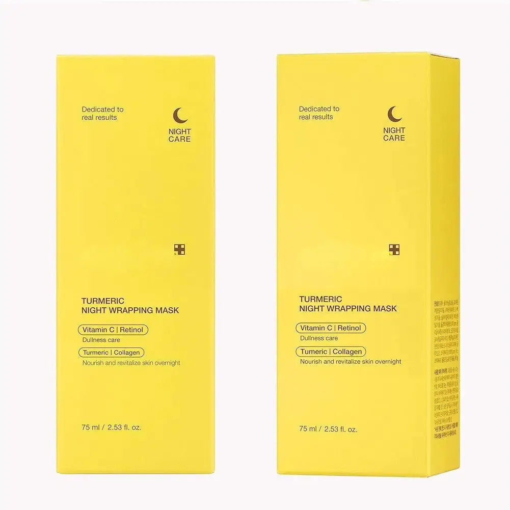 Turmeric Deep Collagen Mask - Skincare.needs.