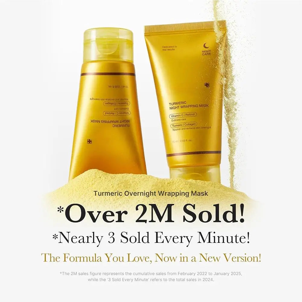 Turmeric Deep Collagen Mask - Skincare.needs.